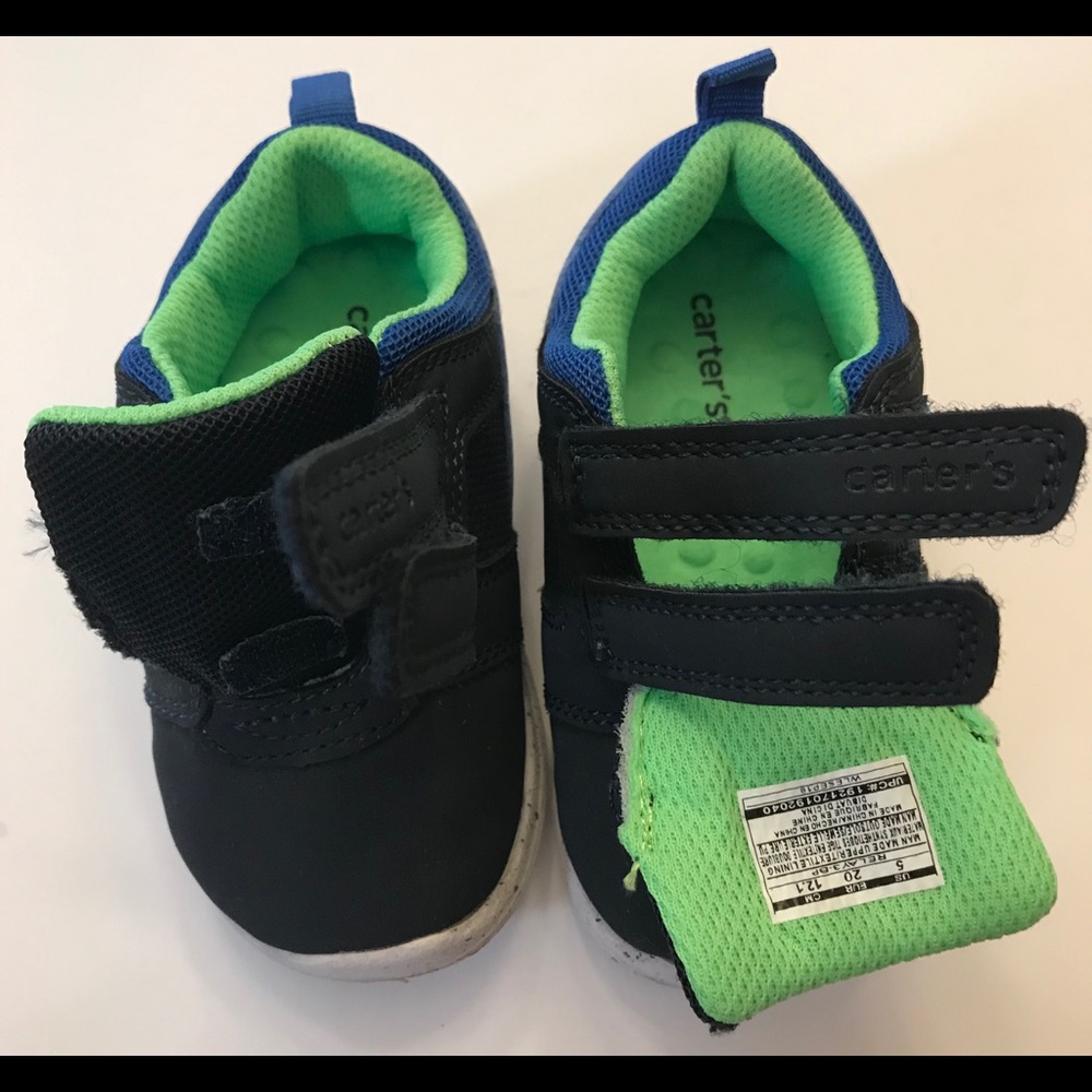 Carter's Baby Boy Sneakers Shoes Toddler Size 5